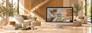 interior design website faizen by creastation