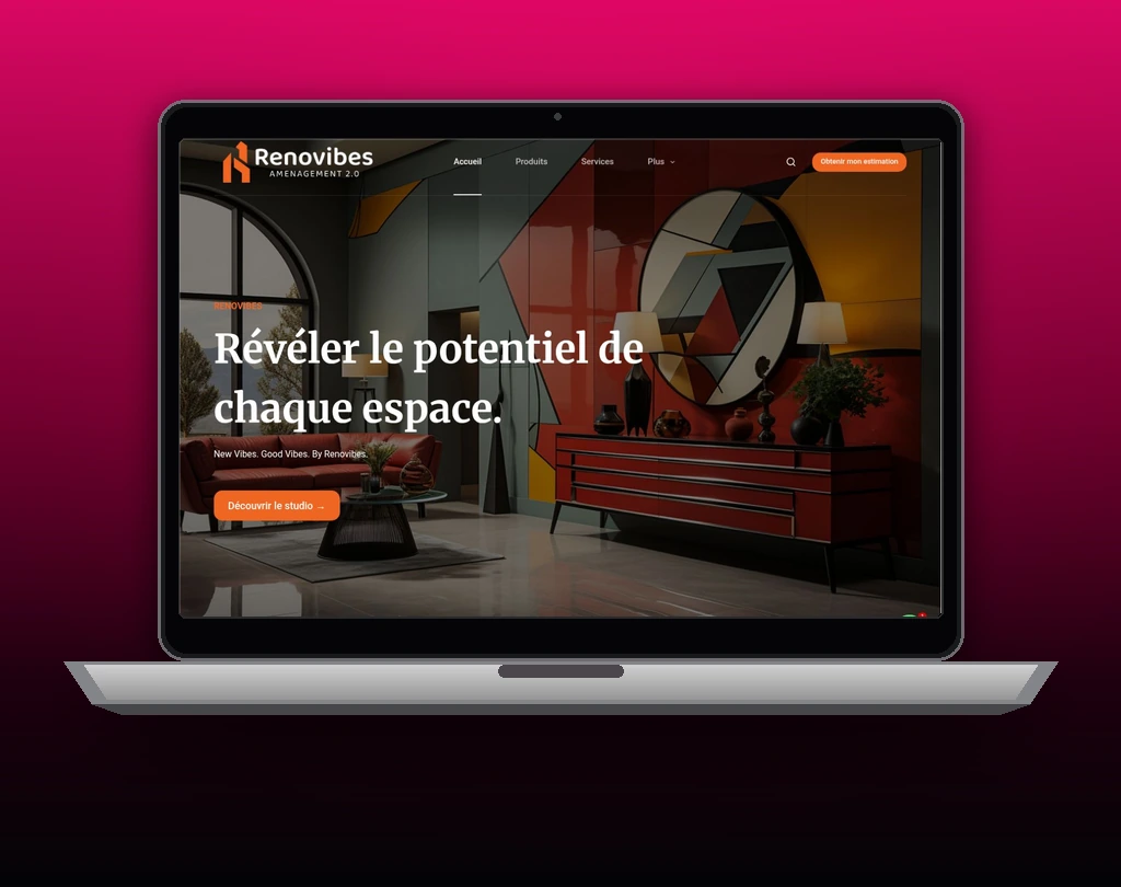Renovibes by creastation | portfolio